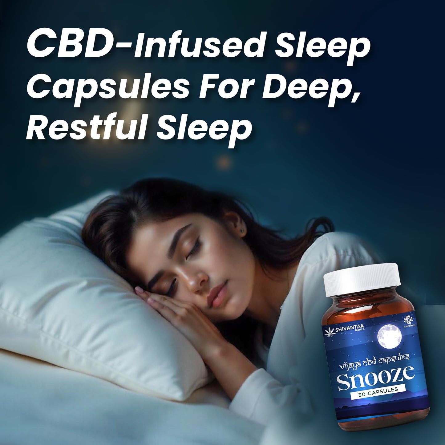 CBD Full Spectrum Snooze Capsule | For Sleep