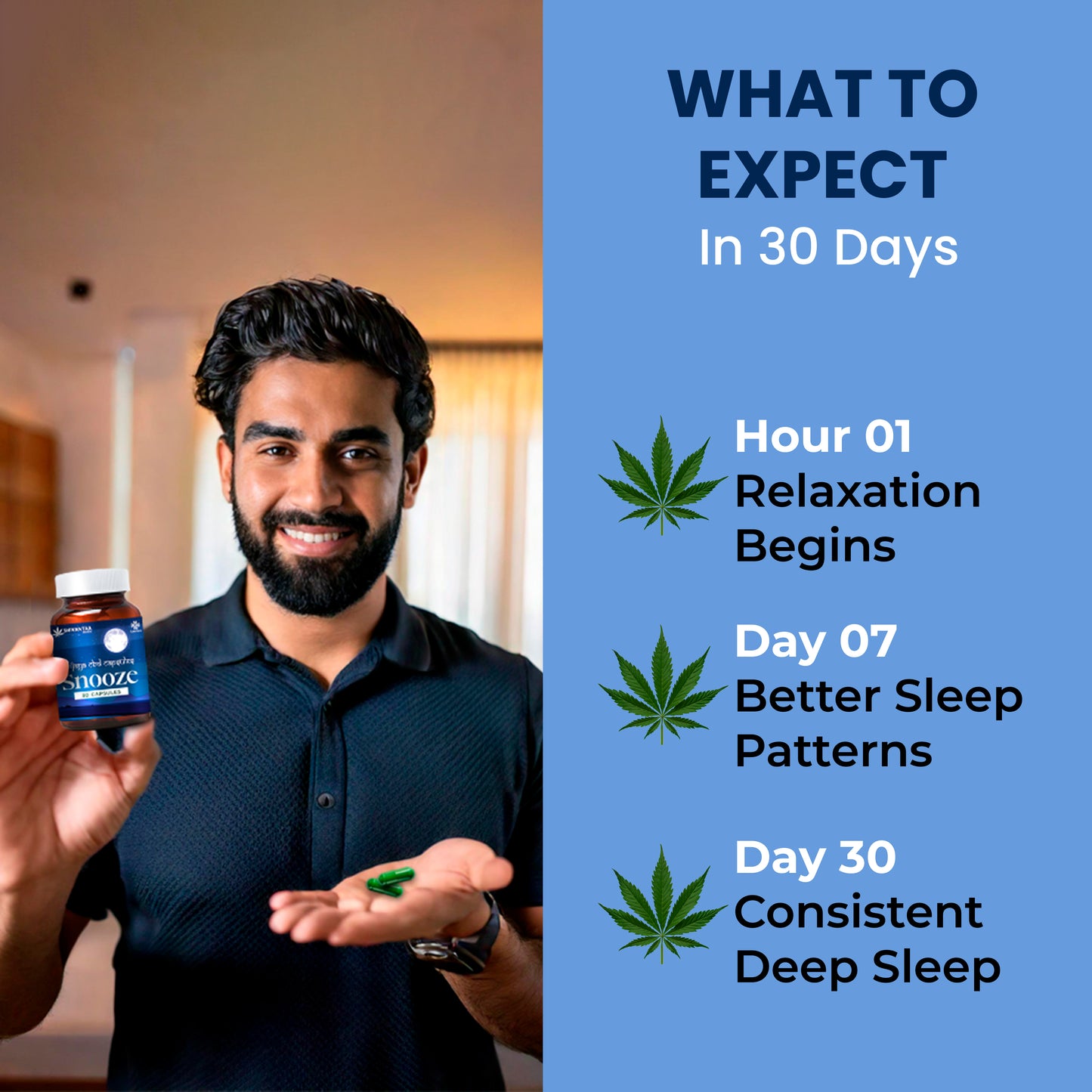 CBD Full Spectrum Snooze Capsule | For Sleep