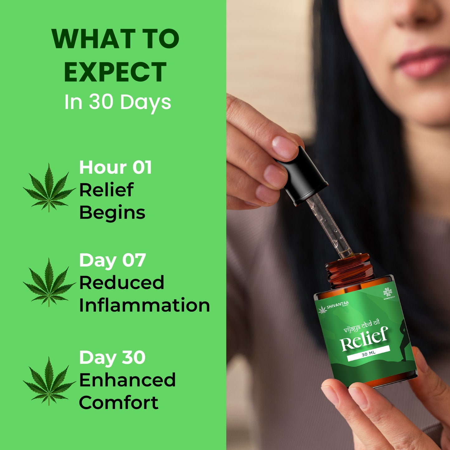 CBD Full Spectrum Relief  Oil | For Pain