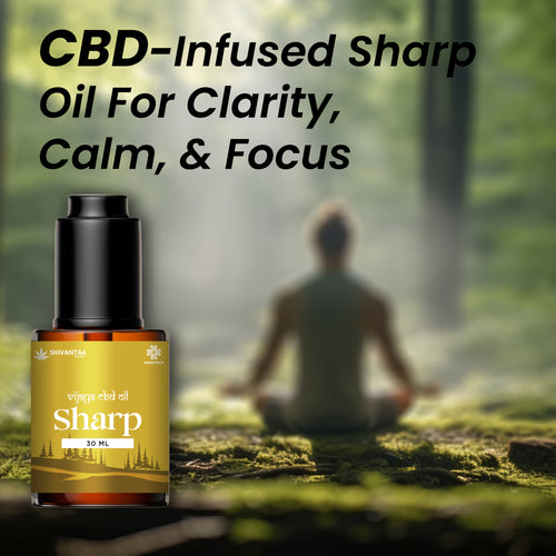 CBD Full Spectrum Sharp  Oil | For Stress